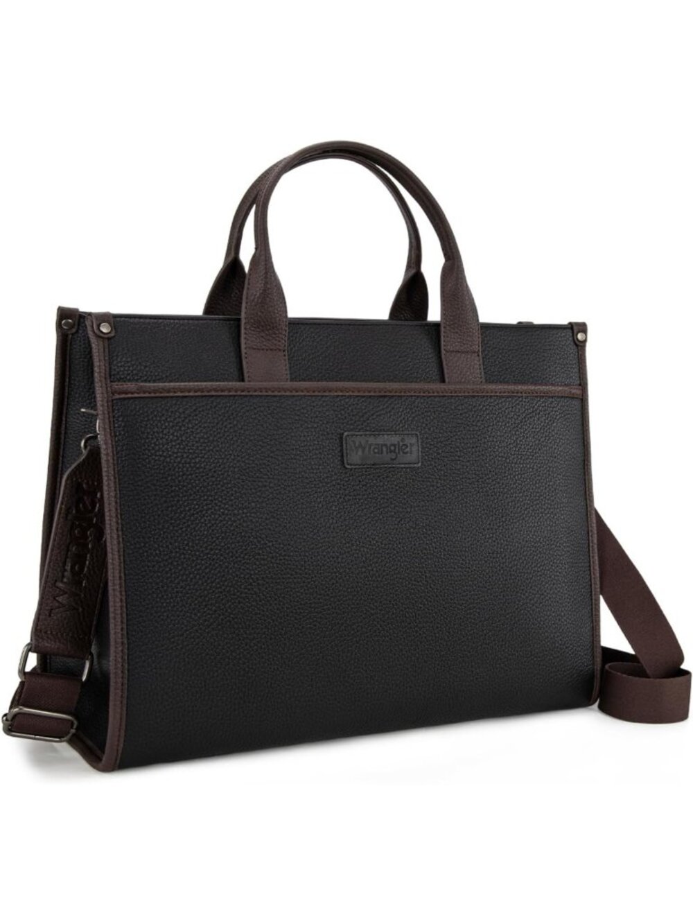 Vintage 15.6" Laptop Tote Bag for Women | Stylish Work Briefcase with Adjustable